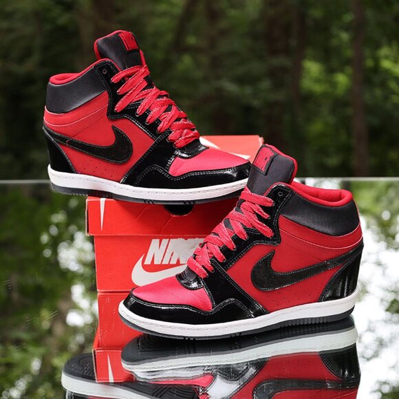 Nike Force Sky Hi Red 2013 - Picture 1 of 16